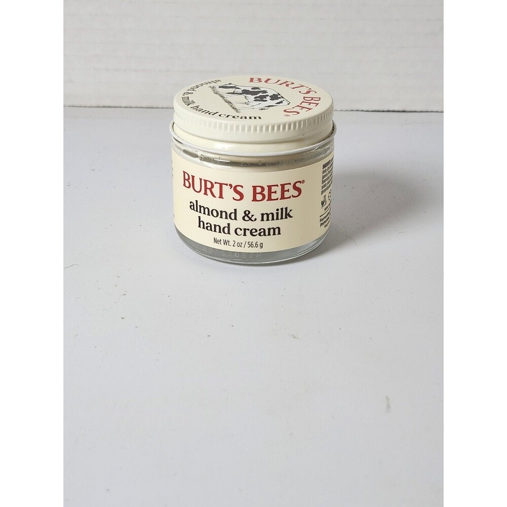 NEW Burt's Bees Almond and Milk Hand Cream 2 oz.